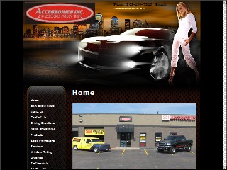 Web site www.accessoriesinc.com, Accessories Inc