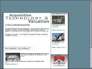 Web site www.airassets.com, Spirit of Flight Center