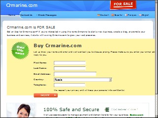Web site www.crmarine.com, Castle Rock Marine