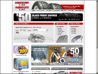 Web site www.discounttire.com, Discount Tire