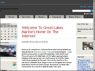 Web site www.glmdenver.com, Great Lakes Marine Littleton, CO.
