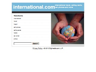 Web site www.international.com, International Used Truck Center Denver