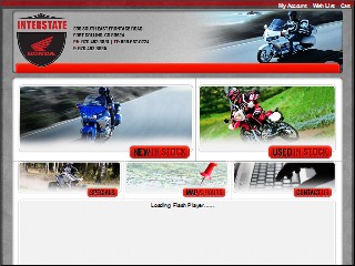Web site www.interstatehonda.com, Interstate Honda