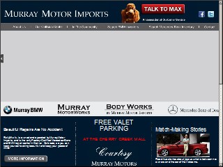 Web site www.murraymotors.com, Murray Motor Imports