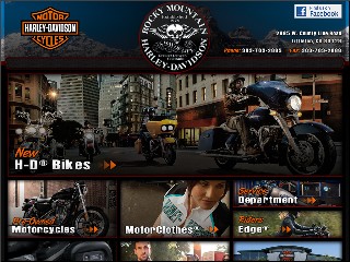 Web site www.rmh-d.com, Rocky Mountain Harley-Davidson