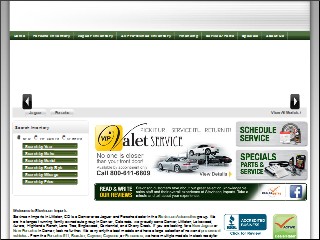 Web site www.stevinsonimports.com, Stevinson Imports